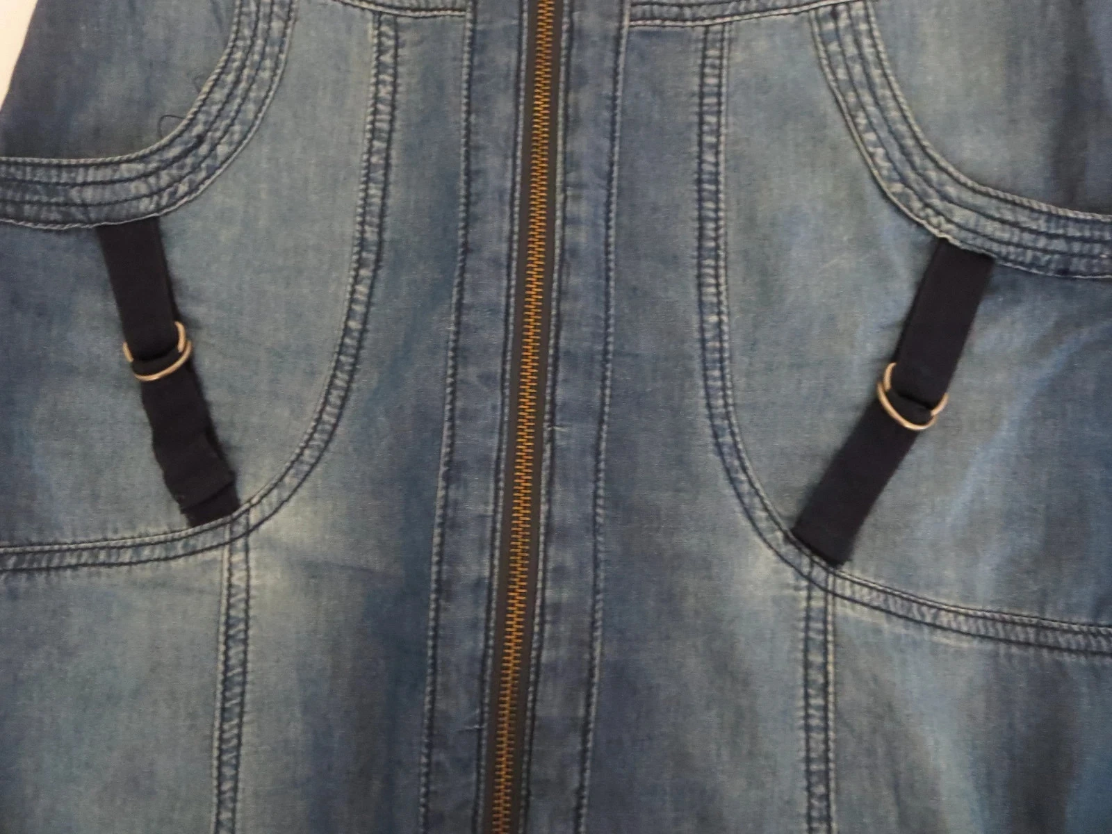 Robe en jean sans manches GART  – T. 36 – 100 % coton – photo 5